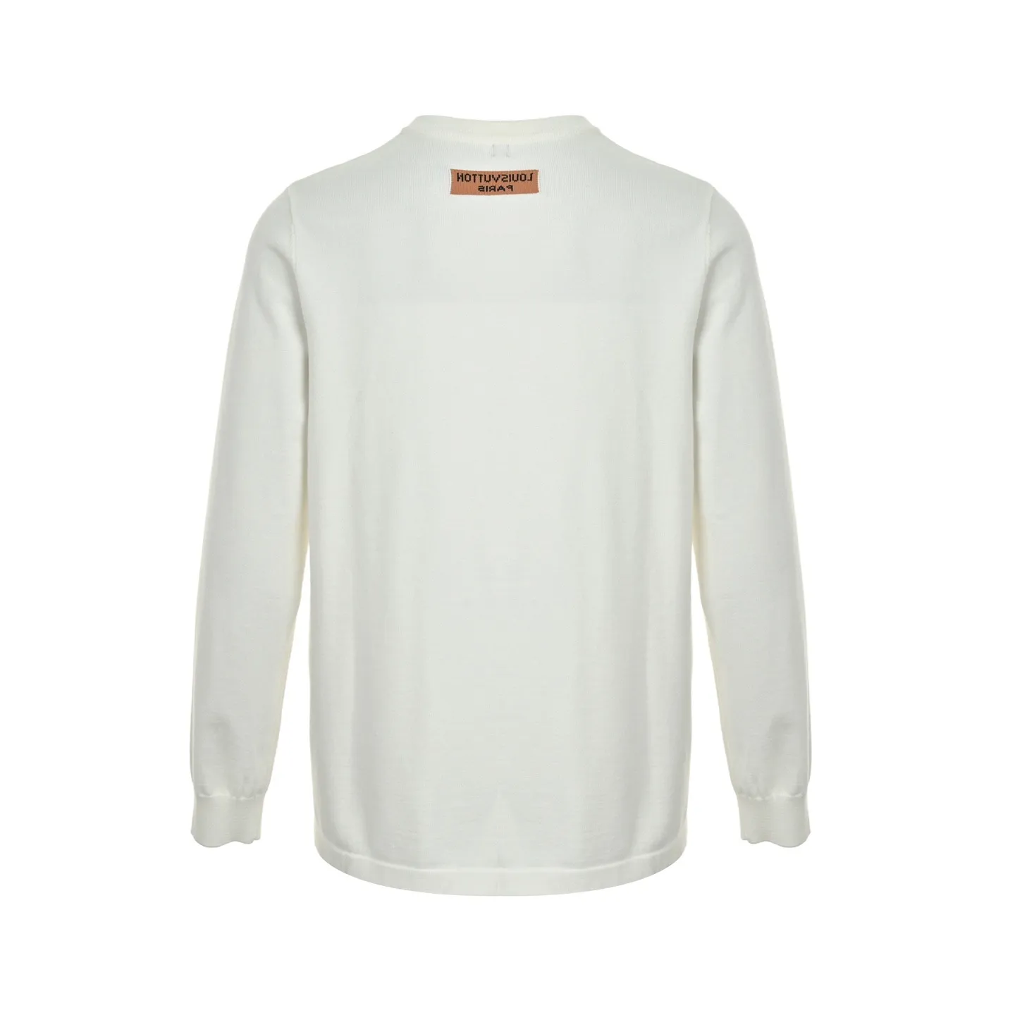 Louis Vuitton/Louis Vuitton 25Fw childlike paper airplane jacquard knitted sweater